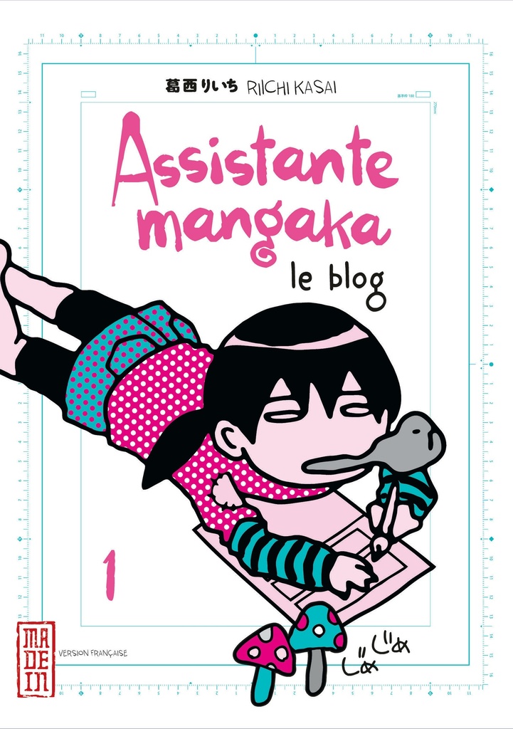 [9782505017240] ASSISTANTE MANGAKA LE BLOG T1