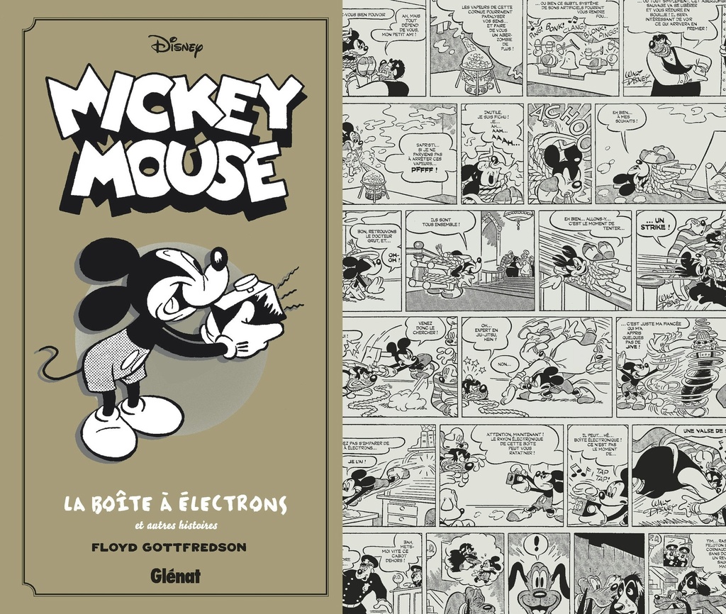 Mickey Mouse par Floyd Gottfredson N&B - Tome 07