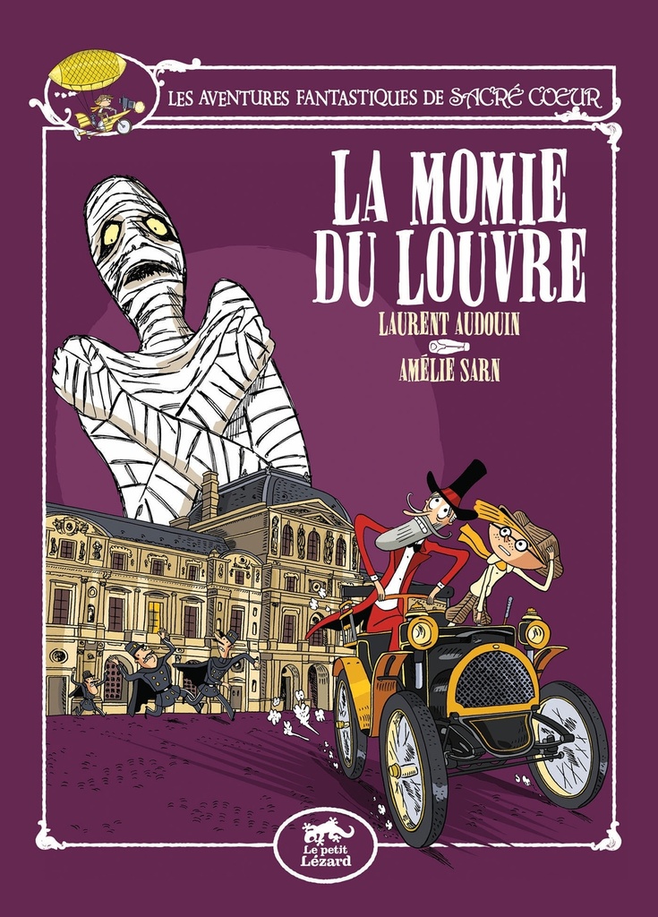 [9782353480432] LES AVENTURES FANTASTIQUES DE SACRÉ-COEUR (VOL.3) : LA MOMIE DU LOUVRE