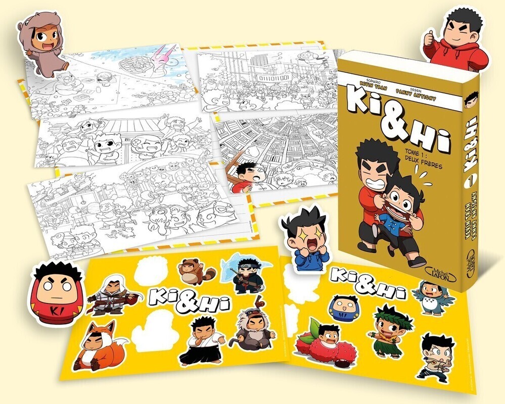[9782749963358] Ki & Hi - Edition collector - Tome 1 Deux frères