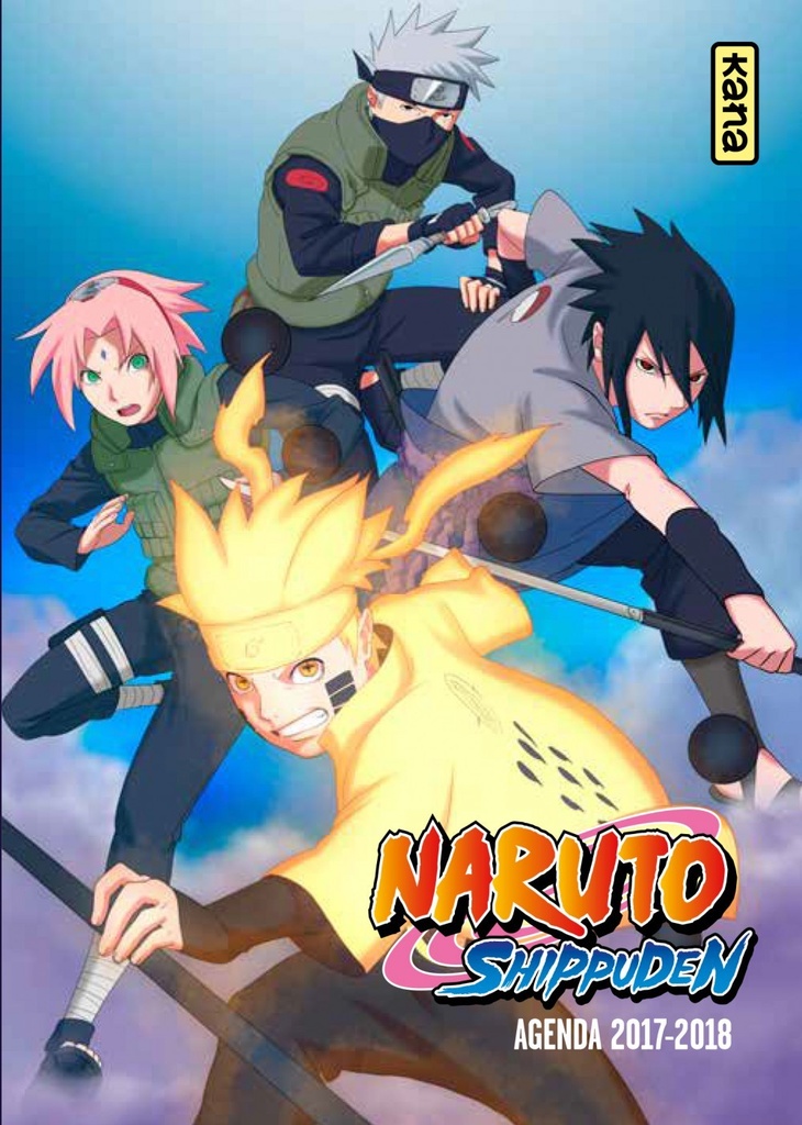 [9782505069591] AGENDA NARUTO 2017-2018