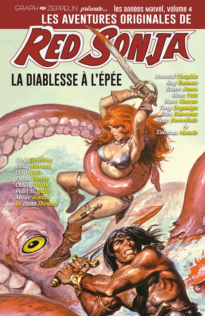 [9782490357451] Les aventures originales de Red Sonja - Volume 4