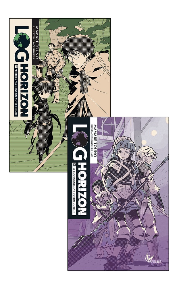 Pack Log Horizon T1 & T2 un tome offert