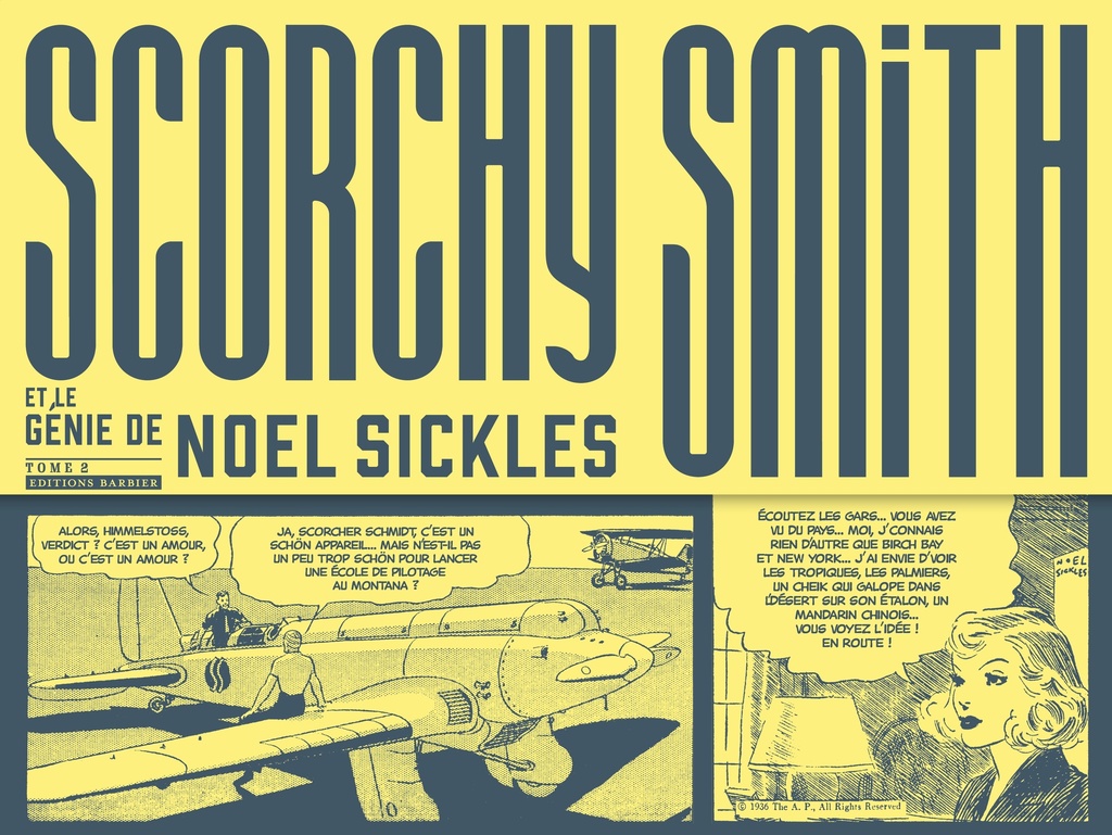 Scorchy Smith et le génie de Noel Sickles - tome 2