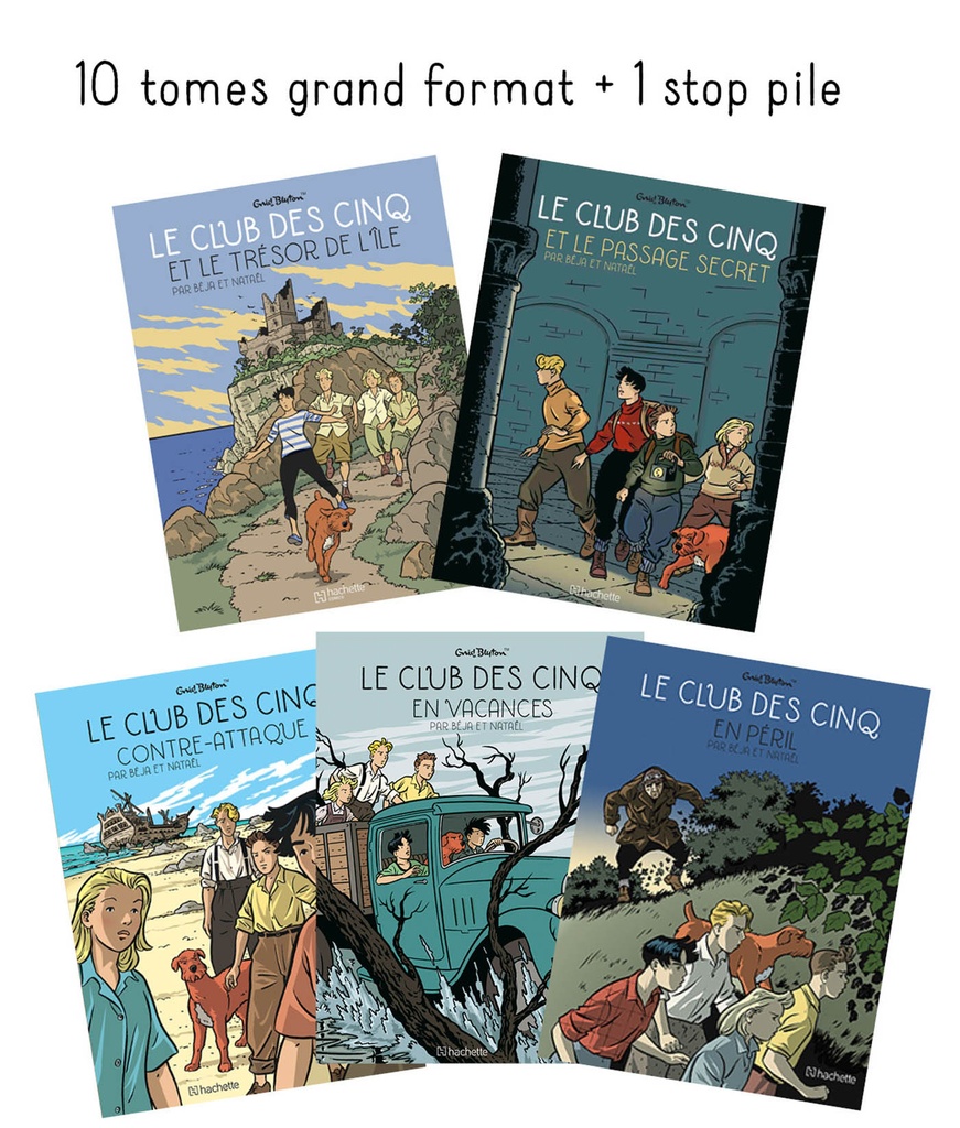 [3277450333898] Colis Club des cinq 2022 - 10 ex + 1 stop pile