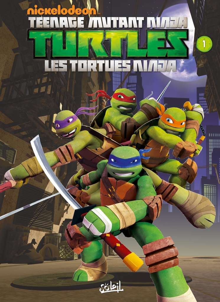 TMNT - LES TORTUES NINJA T01 PREMIERS PAS