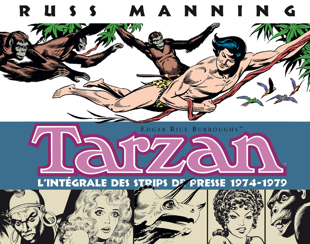 [9782490357376] Tarzan (4) : L'intégrale des strips de presse 1974-1979