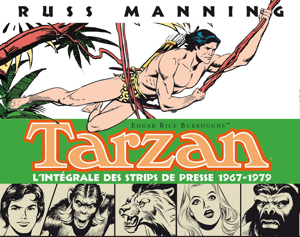 [9782490357383] Tarzan : L'intégrale des strips de presse 1967 / 1979 (en coffret)