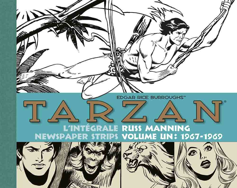 [9791094169476] Tarzan - L'intégrale russ manning newspaper strips (volume 1 : 1967 / 1969)